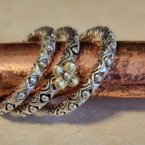 Barbara Bixby stack rings